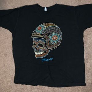 Mexico Skull Shirt
